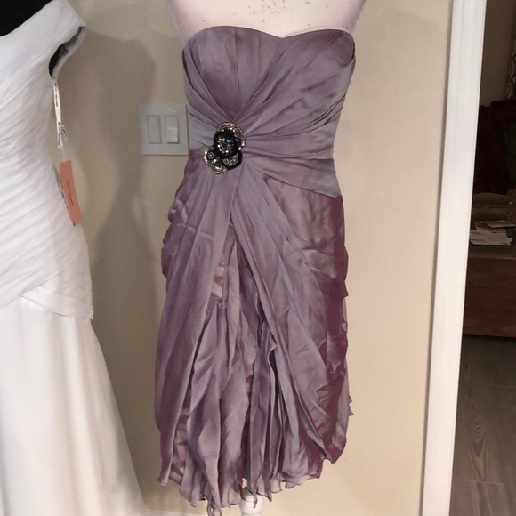 Enzoani Love Dresses & Skirts - Vertical ruffles/gathers sleeveless knee l…